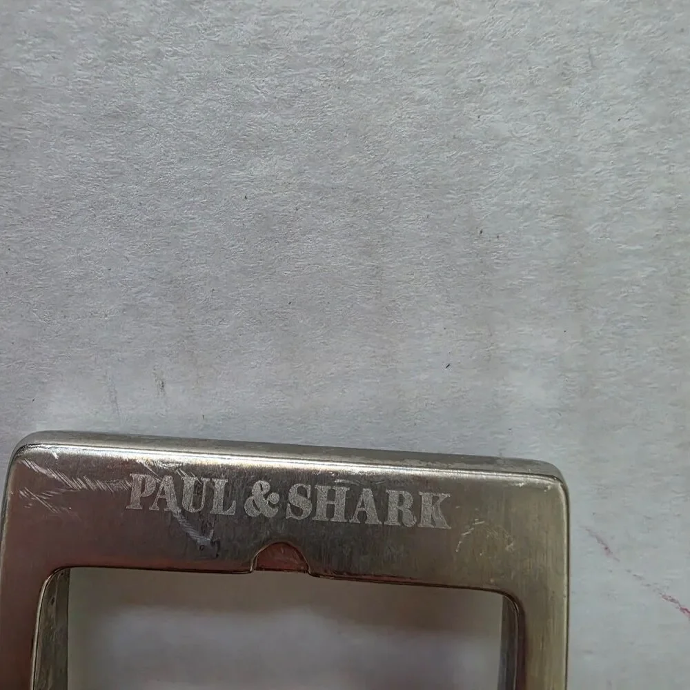 Paul & Shark Men's Braided Yachting Belt Tan 120 Made in Italy